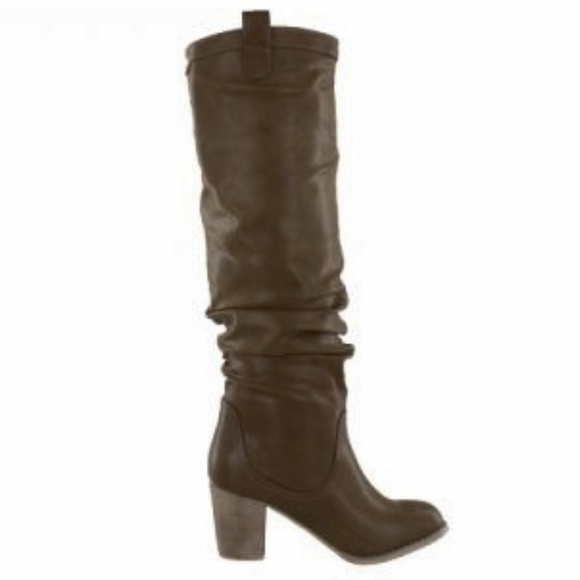 Mia Shoes - ⬇️$35 Mia Vegan Leather Knee High Slouchy Boots